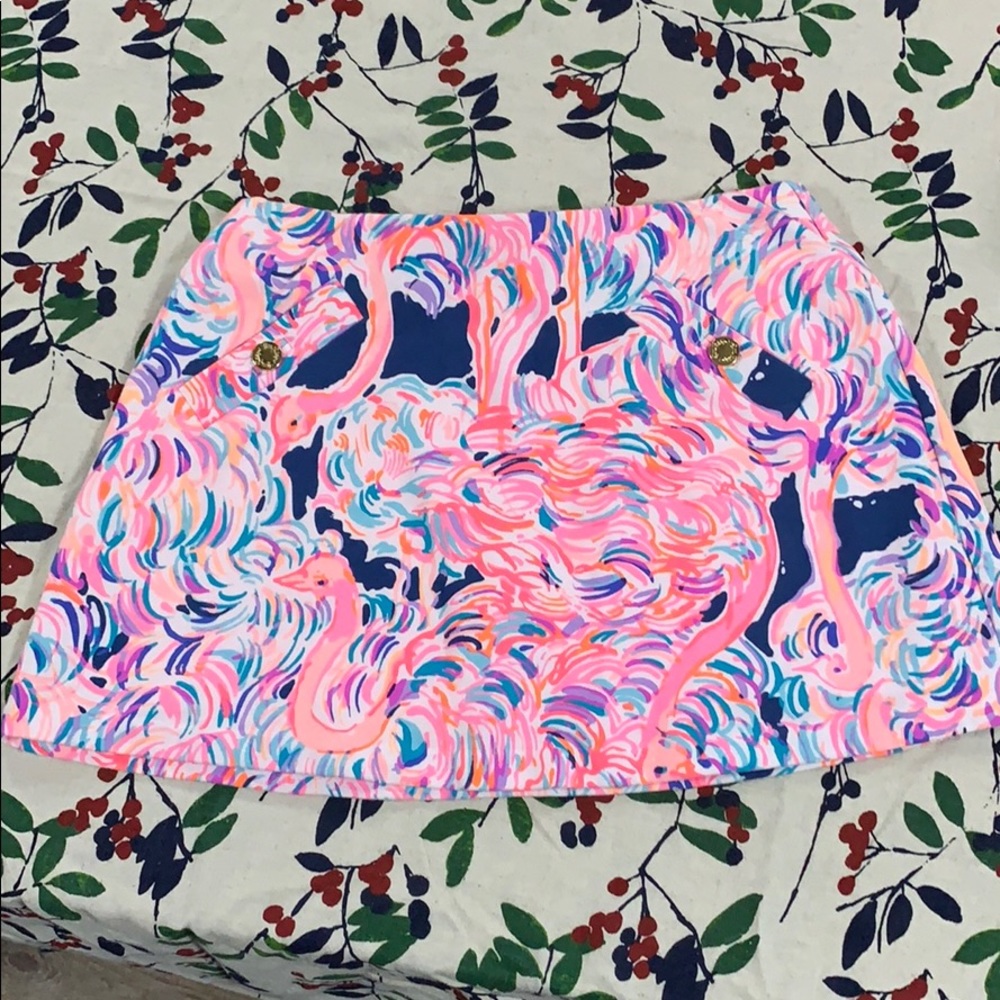 Lilly Pulitzer Madison Skort Pelican Pink Head XS